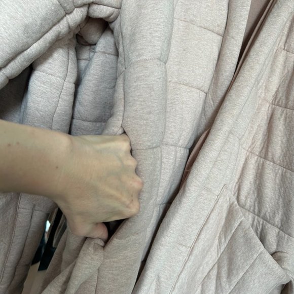 Lunya Restore Double Faced House Coat, Mercurial Grey - Picture 9 of 13